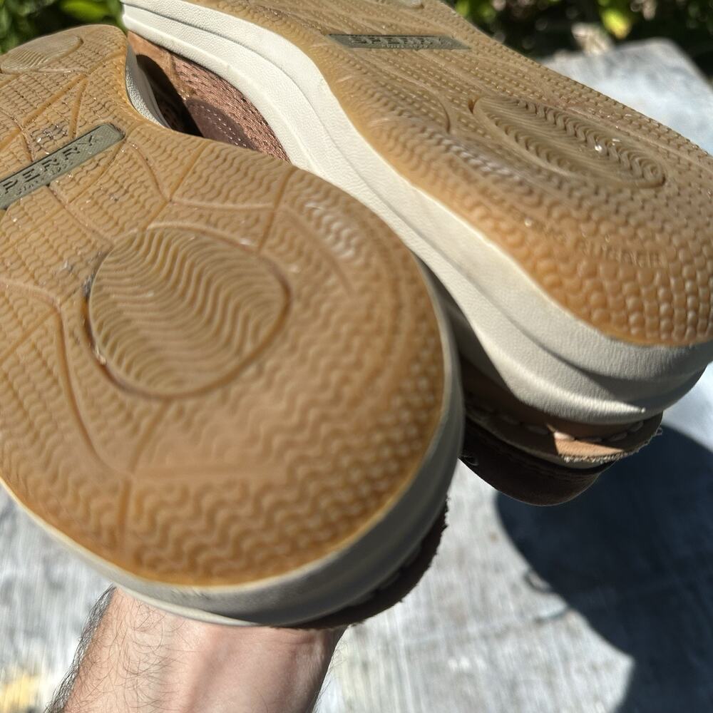 Sperry Top-Sider Men’s 9 Shoes Gamefish 3-Eye Brown Leather Son-R Boat - BP - Picture 13 of 13
